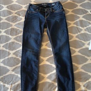 Silver Suki Fit High Risk Skinny Jean